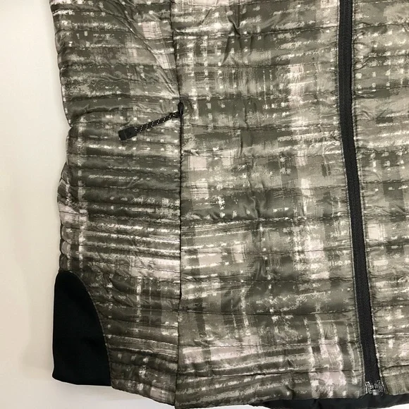 Eddie Bauer First Ascent Women’s Small Goose Down Green Puffer Down Jacket - Picture 5 of 14